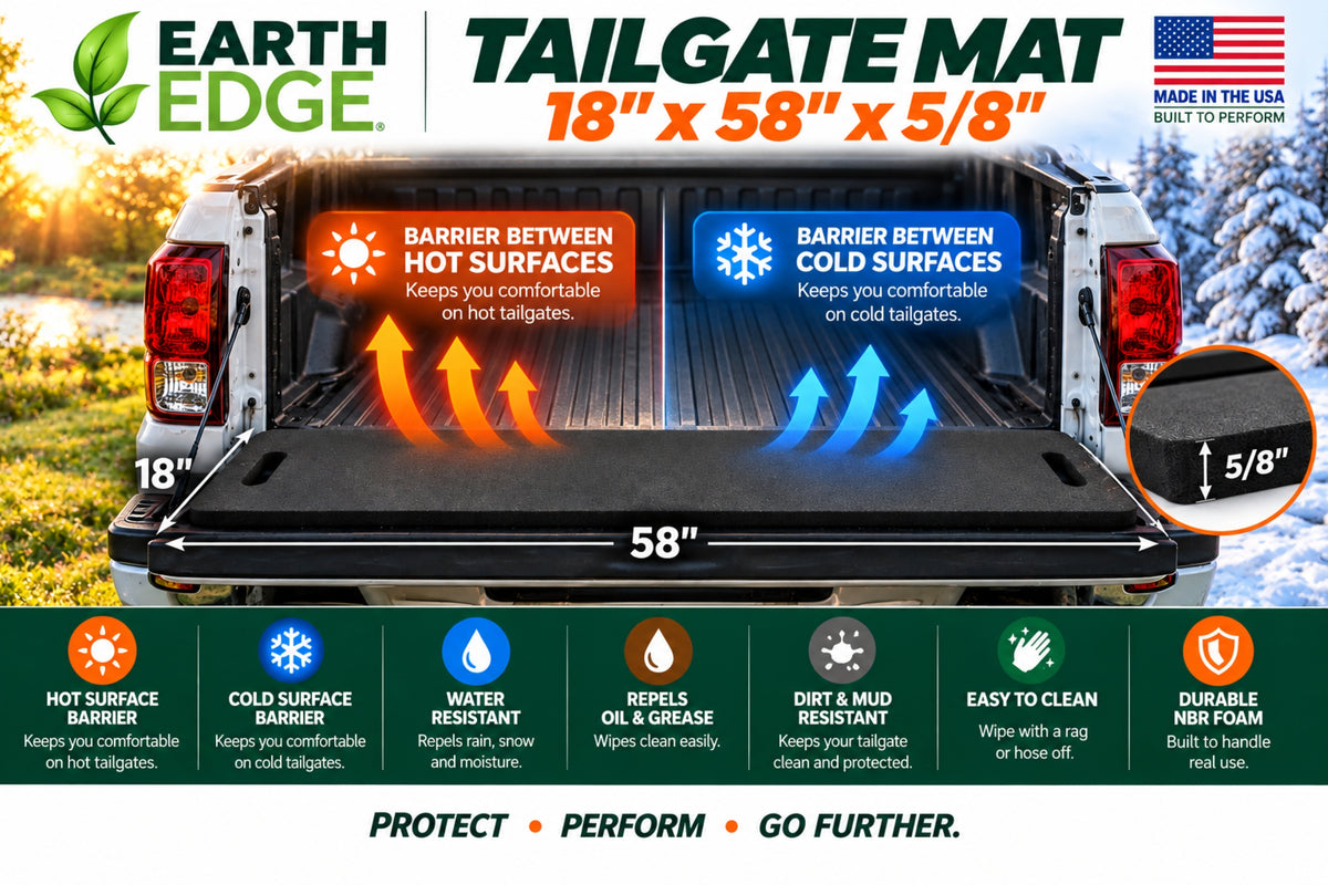 Tailgate Mat 18"x58"x.625"
