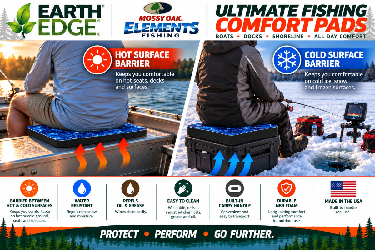 Mossy Oak Elements Aqua Fishing Pads